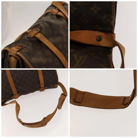 LOUIS VUITTON Monogram Saumur 43 Shoulder Bag M42252 LV Auth am8948 - Picture 16 of 16